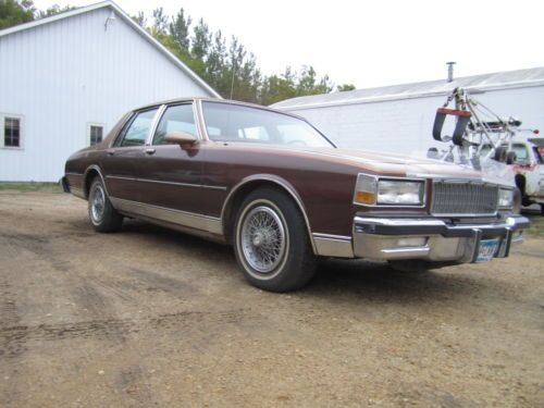 1988 chevrolet caprice classic barn find-drive it home!