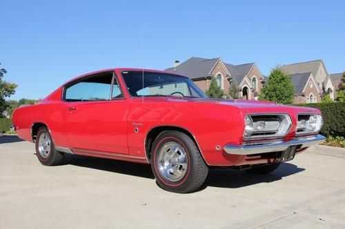 68 plymouth cuda formula s 340 4 speed rare hot