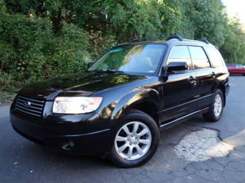 Subaru forester 2.5x awd premium sunroof heated seats free autocheck no reserve