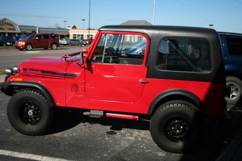 1976 jeep cj7 renegade sport utility 2-door 5.0l hardtop restored