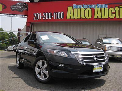 2011 honda accord ex-l carfax certified leather sunroof blk/blk low reserve