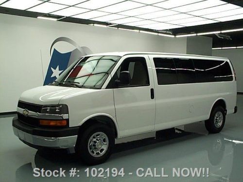 2010 chevy express lt 3500 extended 15-passenger 52k mi texas direct auto