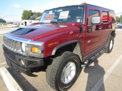 2003 hummer h2 base sport utility 4-door 6.0l *low reserve