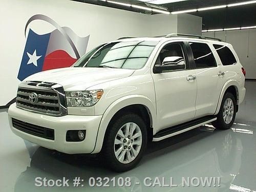 2011 toyota sequoia platinum sunroof nav dvd 20&#039;s 30k texas direct auto