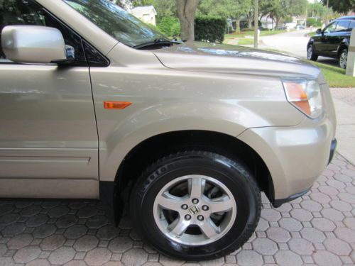 06 HONDA PILOT EX-L 2WD LEATHER 3RD ROW & HTD SEATS XM 6DISC FL OWNED IMMACULATE, image 7