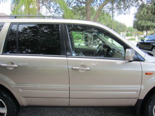 06 HONDA PILOT EX-L 2WD LEATHER 3RD ROW & HTD SEATS XM 6DISC FL OWNED IMMACULATE, image 9