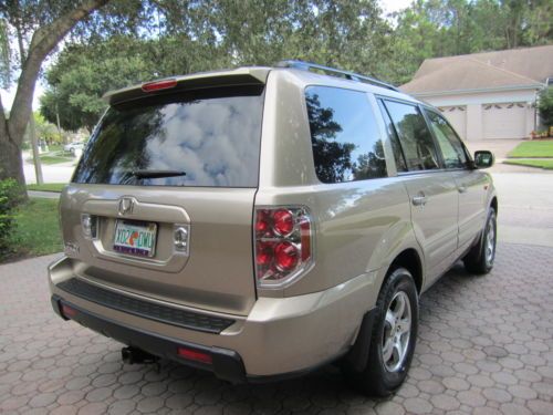 06 HONDA PILOT EX-L 2WD LEATHER 3RD ROW & HTD SEATS XM 6DISC FL OWNED IMMACULATE, image 13