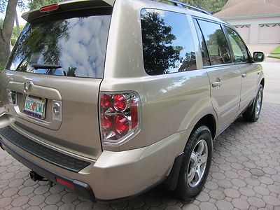 06 HONDA PILOT EX-L 2WD LEATHER 3RD ROW & HTD SEATS XM 6DISC FL OWNED IMMACULATE, image 14