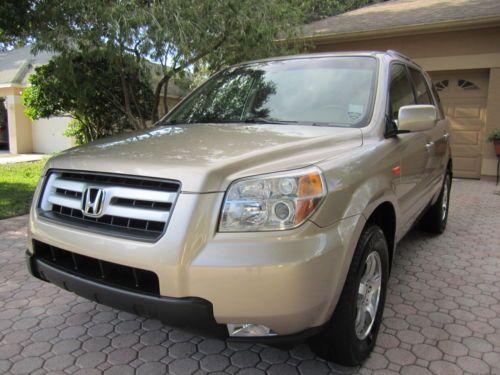 06 HONDA PILOT EX-L 2WD LEATHER 3RD ROW & HTD SEATS XM 6DISC FL OWNED IMMACULATE, image 32