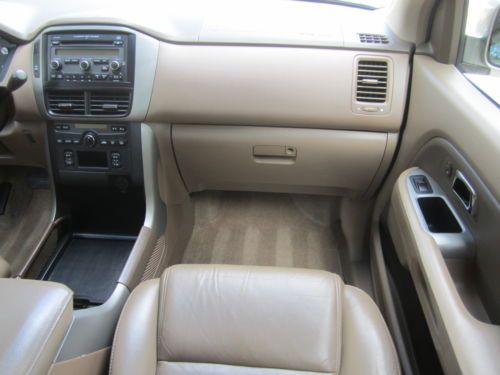 06 HONDA PILOT EX-L 2WD LEATHER 3RD ROW & HTD SEATS XM 6DISC FL OWNED IMMACULATE, image 72