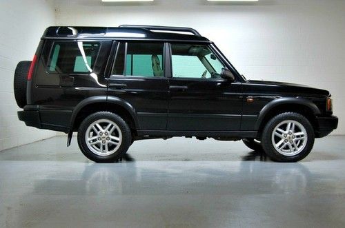 2004 land rover discovery se! clean carfax black/tan nice low reserve!!!