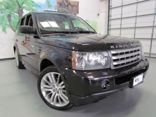2009 range rover sport supercharged,black/tan,luxury pckg,1 owner !