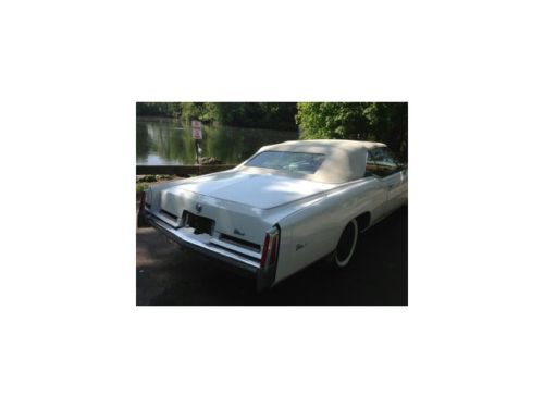 1976 cadillac eldorado  34k low miles garaged  original convertible