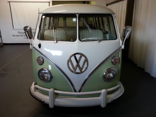 1963 volkswagen vw 23 window samba sunroof bus this is too cool