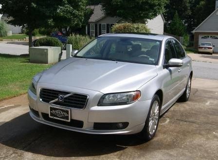 2007 volvo s80 3.2 sedan 4-door 3.2l silver exterior/tan leather interior