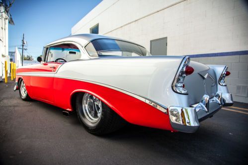 1956 chevy chevrolet bel air pro touring 55 56 57 2 door hardtop true show car!
