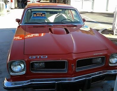 1974 pontiac gto 2-door hatchback, 2nd owner