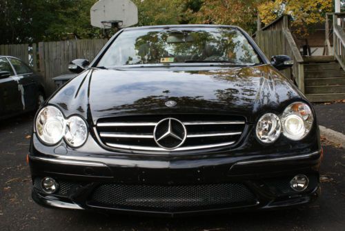 2008 Mercedes-Benz CLK550 Convertible AMG package, pedal shift., image 7