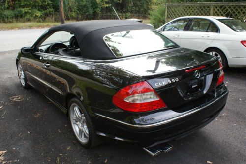 2008 Mercedes-Benz CLK550 Convertible AMG package, pedal shift., image 13