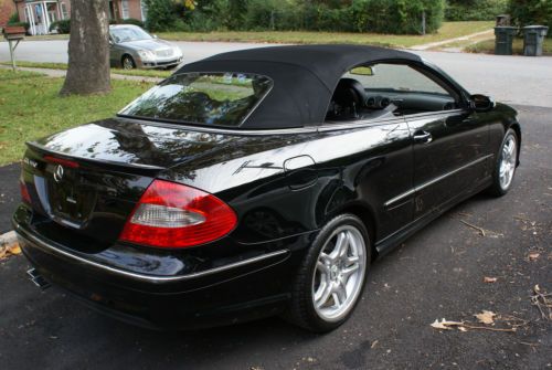 2008 Mercedes-Benz CLK550 Convertible AMG package, pedal shift., image 14