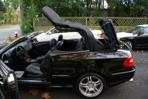 2008 Mercedes-Benz CLK550 Convertible AMG package, pedal shift., image 24