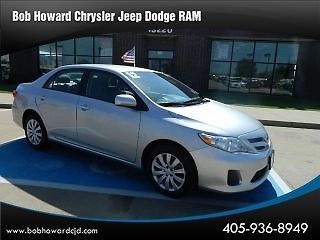 2012 toyota corolla 4dr sdn auto le