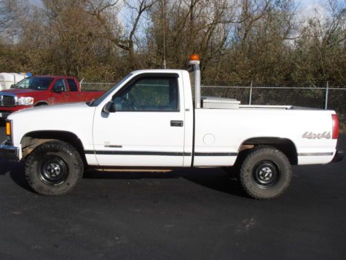 Surplus 1998 chevrolet 1500 4x4 standard cab short bed