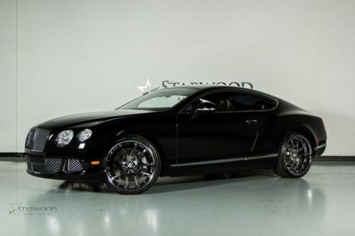 2012 bentley continental gt mulliner 22&#039; custom giovanni wheels rear view camera