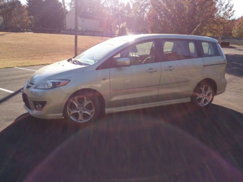 2008 mazda 5 salvage grand touring mini passenger van 4-door 2.3l