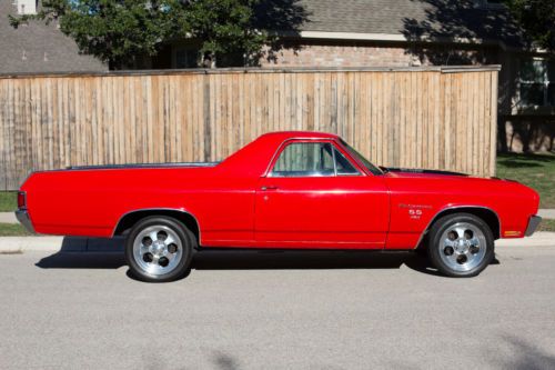 1970 chevrolet el camino ss 454 12 bolt posi 4:10  true ss big block