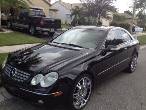 2004 mercedes-benz clk320 base coupe 2-door 3.2l