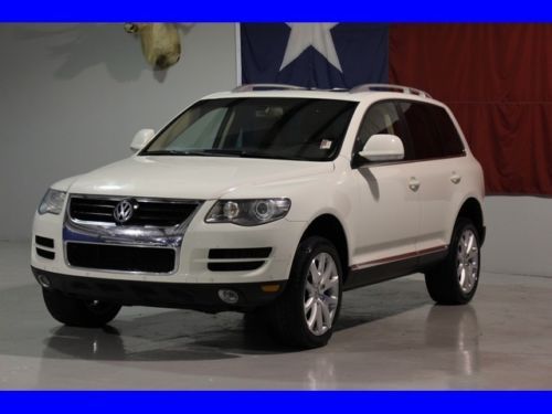 2009 vw touareg tdi awd 2 diesel 1-owner navigation back up cam loaded carfax