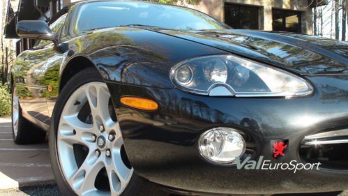 Mint 03 jaguar xk8 ragtop black/dove xen nav 19&#034; all records free ship w/ bin