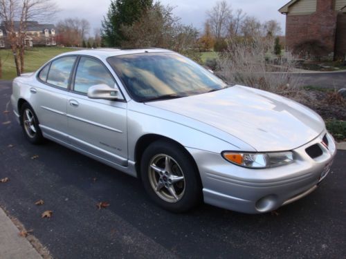 2002 silver pontiac grand prix gt 4 door sedan 3.8l v6