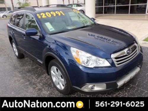 2010 subaru outback limited auto leather moonroof florida 1 owner