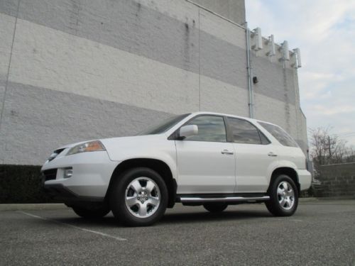 4x4 acura mdx leather moonroof white