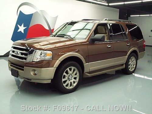 2011 ford expedition leather sunroof nav rear cam 44k texas direct auto