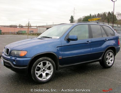 2003 bmw x5 3.0 awd suv sport utility vehicle nav dvd leather