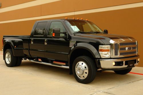 2008 ford f450 lariat crew cab diesel drw long bed 2wd heated seats