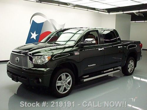 2012 toyota tundra ltd crewmax 4x4 sunroof nav 20&#039;s 31k texas direct auto