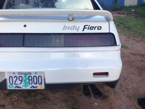 1985 pontiac fiero, indy clone, 4.9 v8, custom leather heated seats + much more!