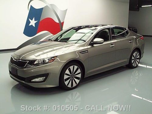 2012 kia optima sx turbo pano roof nav rear cam 26k mi texas direct auto