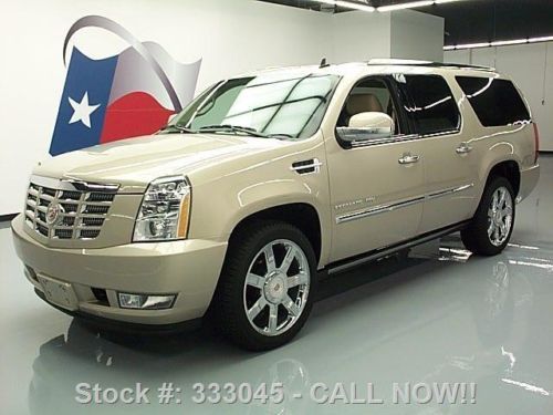 2011 cadillac escalade esv premium awd nav dvd 22&#039;s 14k texas direct auto