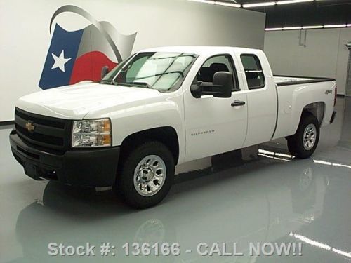 2012 chevy silverado ext cab 4x4 5.3l v8 automatic 38k texas direct auto