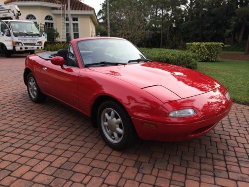 1990 mazda mx-5 miata convertible immaculate collectible quality 5-speed