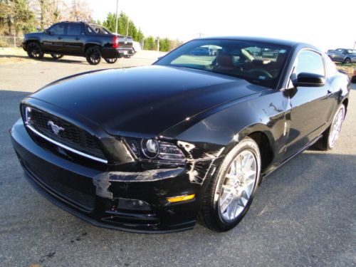 2013 ford mustang leather nav v6  repairable salvage title damage rebuildabe