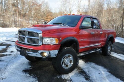 2004 dodge ram 2500 cummins 5.9l turbo diesel 4x4 pickup no reserve clean carfax