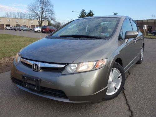 Honda civic hybrid gas saver automatic cruise cd free autocheck no reserve