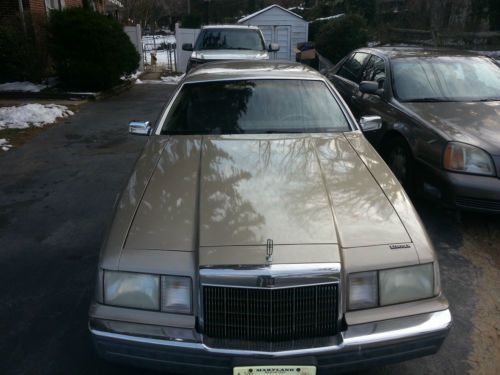 1988 lincoln mark vii bill blass sedan 2-door 5.0l