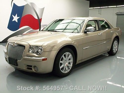 2009 chrysler 300 c hemi heated leather sunroof 8k mi texas direct auto